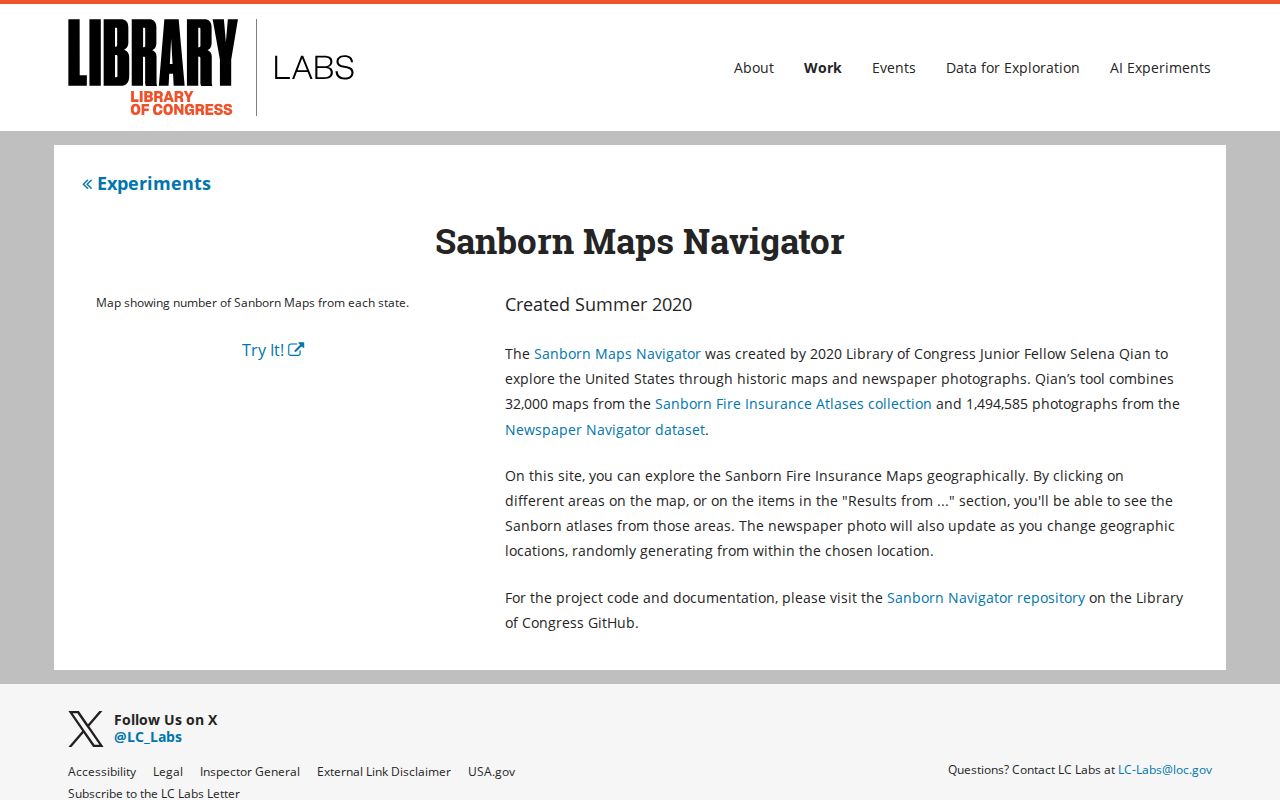 Marlboro previous residents Library of Congress Sanborn Navigator research gap