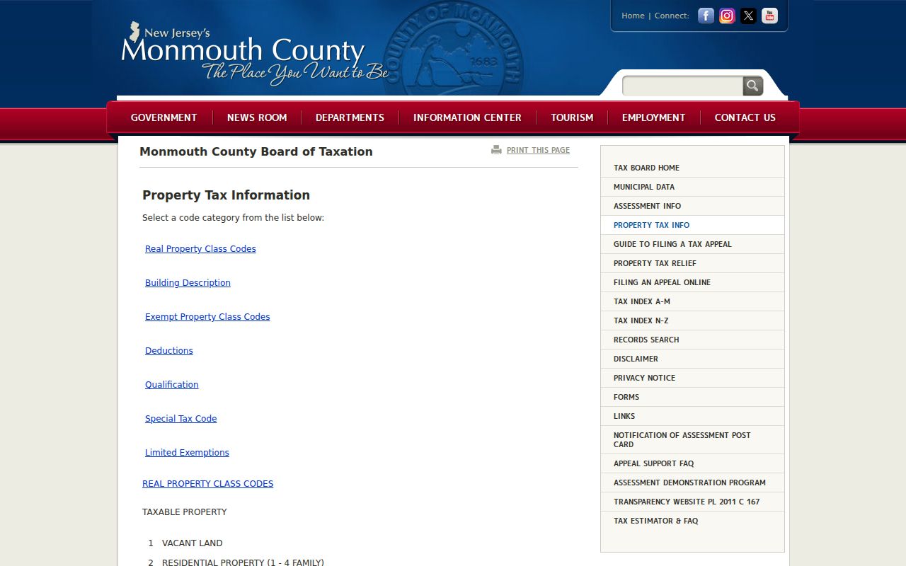 Marlboro street directory Monmouth County property-code guide